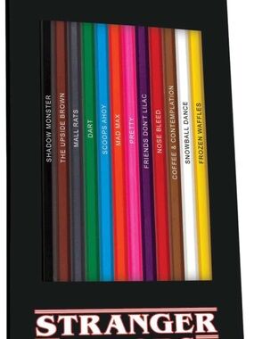 NWOT Stranger Colors Colored Pencil Set - Assorted Brights